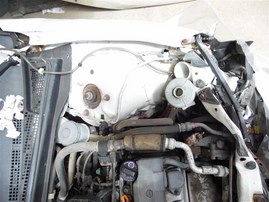 2002 Honda Civic LX White Sedan 1.7L AT #A24926
